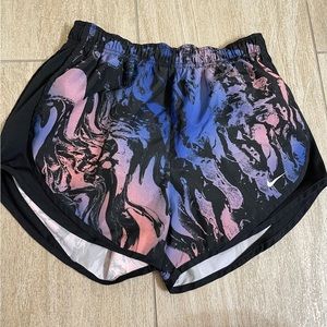 Small Nike dri-fit marble shorts
